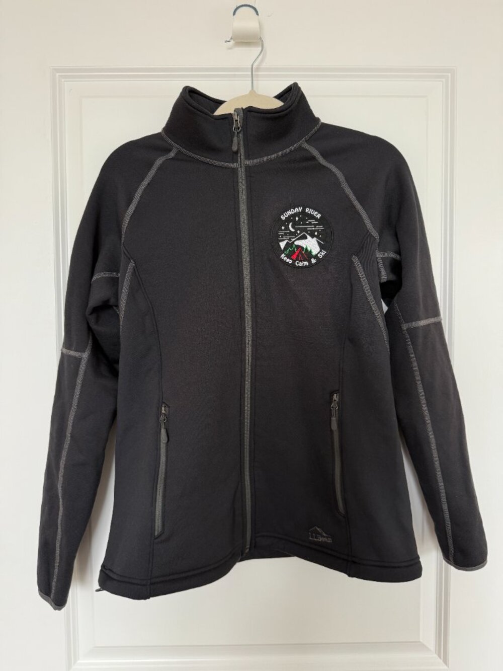 Rare L.L.Bean Ski Softshell Winter Jacket Sunday River Ski Team - Women's Medium